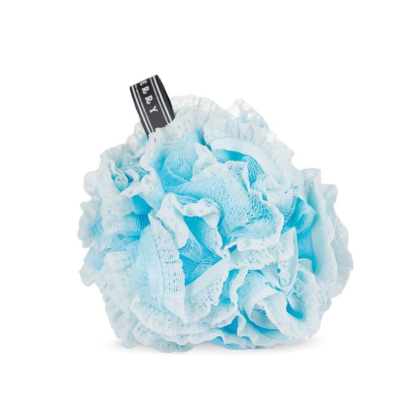Blue Lace Shower Loofah