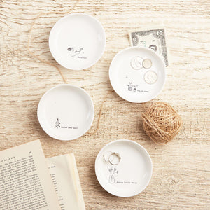 Sweet Sayings Decorative Change Bowl - Hello World Modern Mercantile