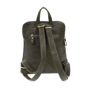 Juniper Vegan Leather Mini Julia Backpack Back View