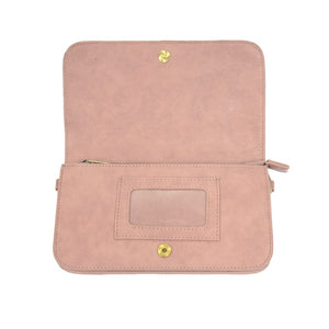 Blush Pink - Vegan Leather Multi Mia Crossbody