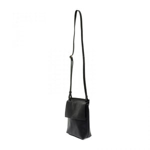 Vegan Leather Aimee Small Flap Crossbody Bag