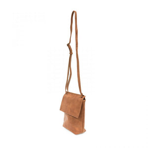 Vegan Leather Aimee Small Flap Crossbody Bag