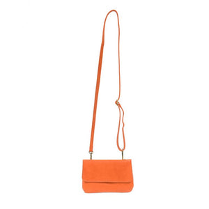 Papaya - Vegan Leather Evie Crossbody