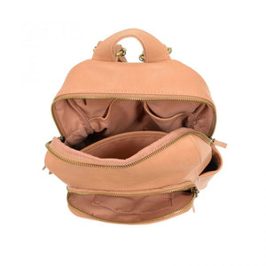Blush Pink - Vegan Leather Bailey Backpack