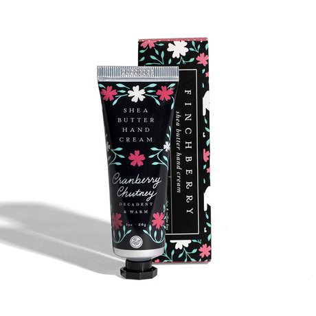 Finchberry Cranberry Chutney Shea Butter Hand Cream Travel Size - 1 oz.