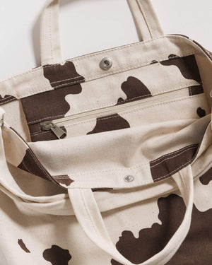 Baggu Canvas Duck Tote Bag Brown Cow