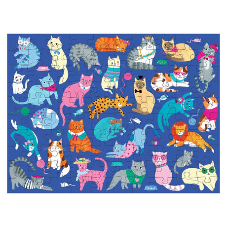 Cats & Dogs - Double-Sided Puzzle - Hello World Modern Mercantile