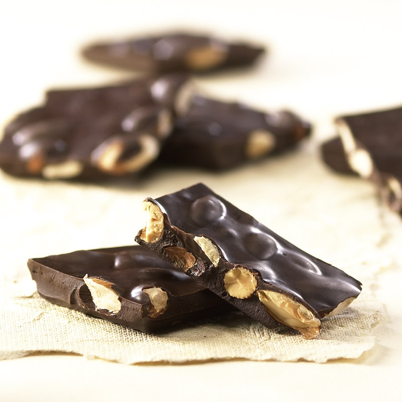 Dark Chocolate Almond Bark - Hello World Modern Mercantile