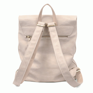 Dove Grey - Vegan Leather Colette Backpack