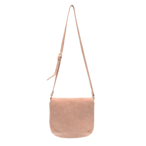 Dusty Rose - Vegan Leather Jackie Crossbody