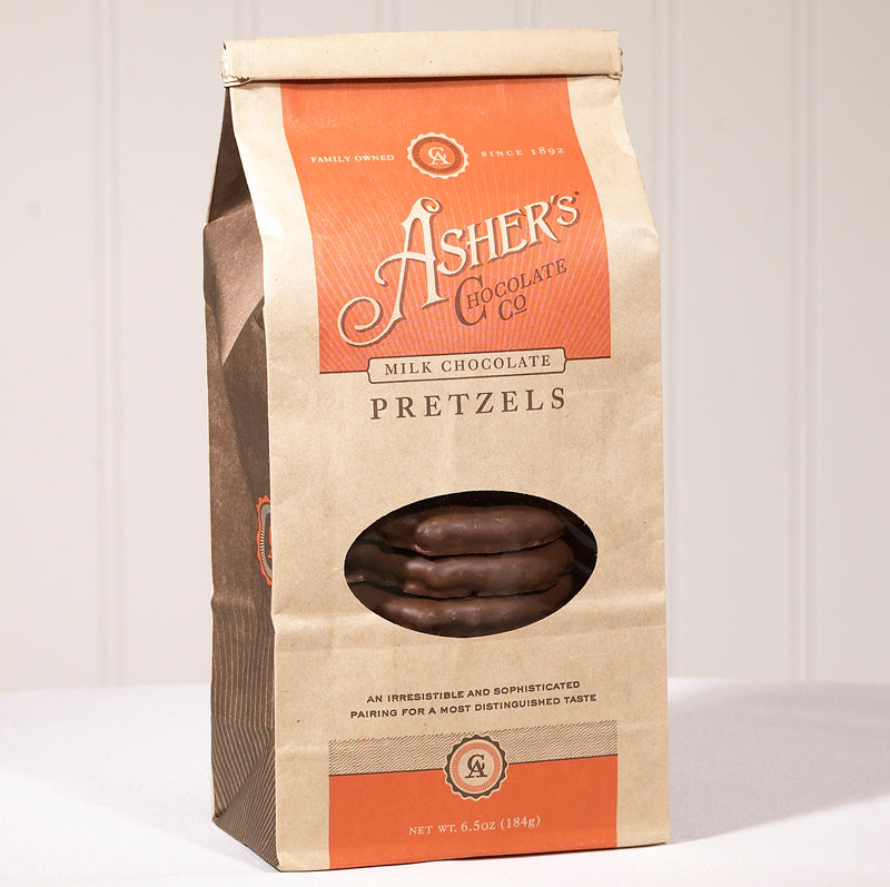 Milk Chocolate Pretzels Bag - Hello World Modern Mercantile