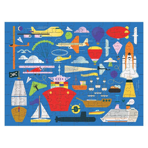 On The Move - Double-Sided Puzzle