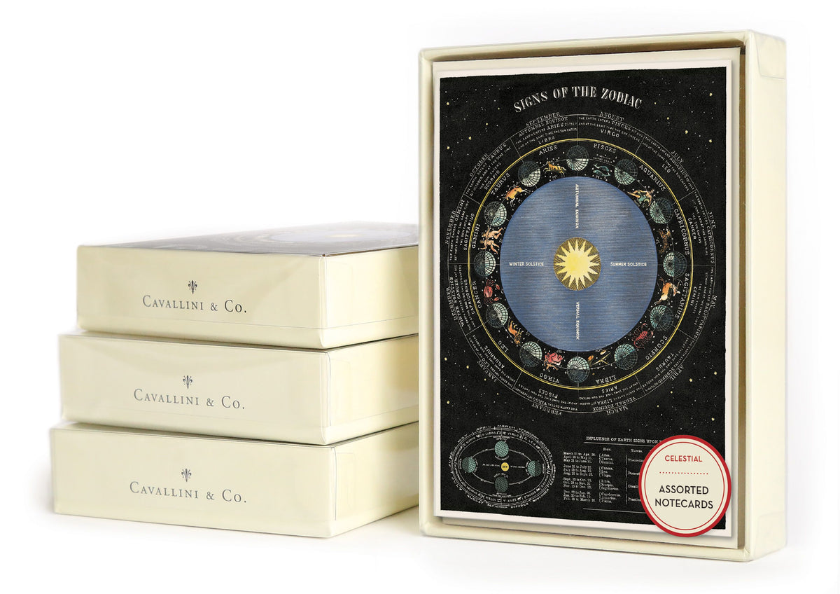 Celestial - - Vintage Boxed Greeting Cards