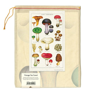 Mushrooms - Vintage Tea Towel