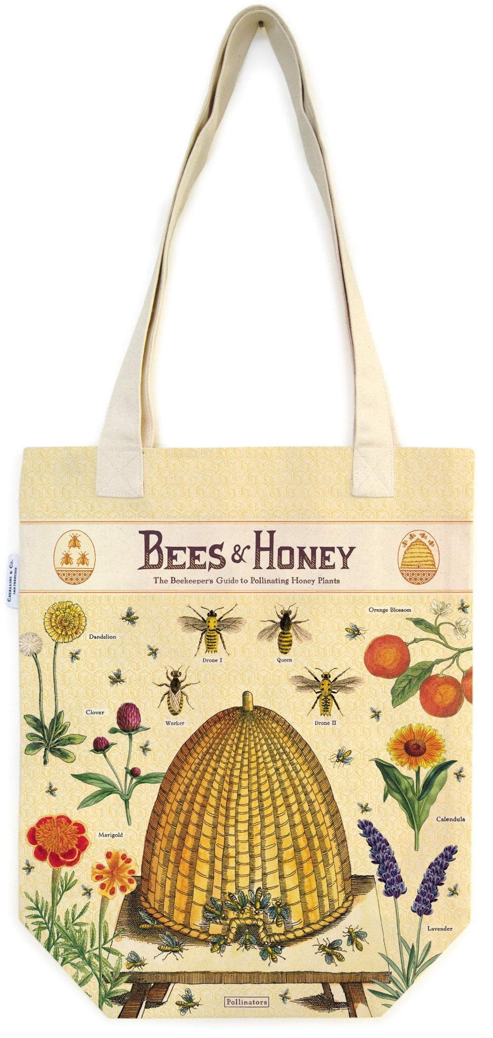 Bees & Honey - Vintage Tote Bag