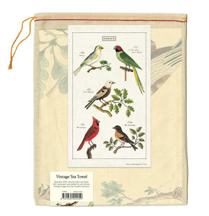 Birds - Vintage Tea Towel