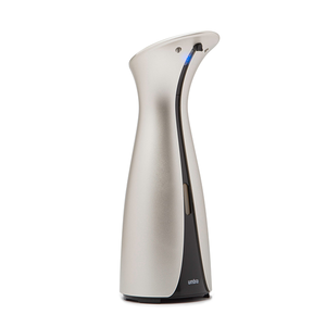 Otto Automatic Soap Dispenser Pump Silver Side
