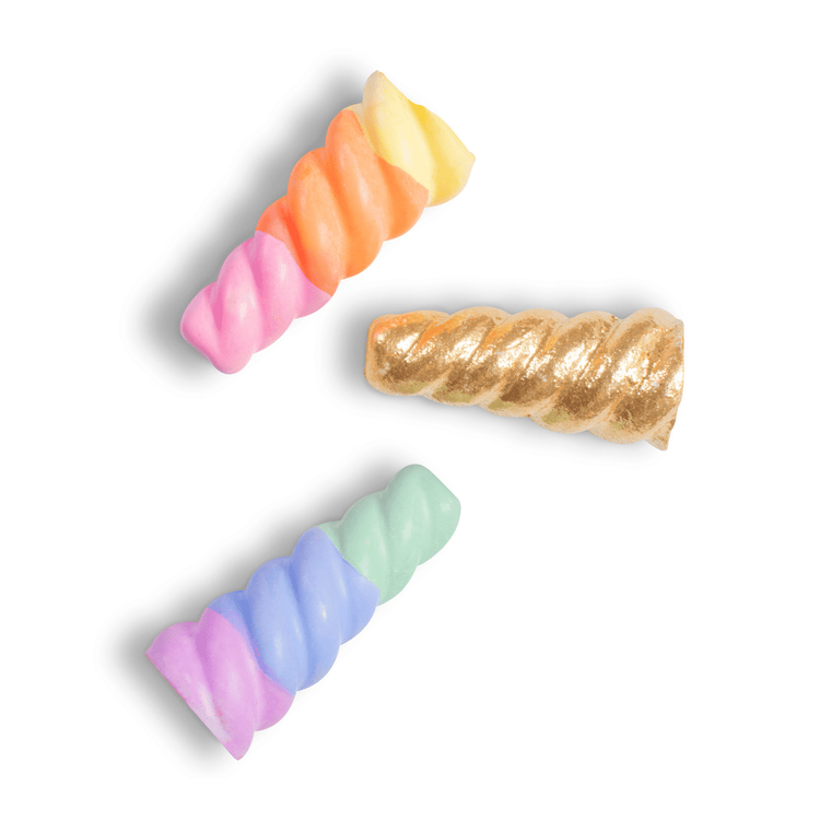 Unicorn Horns Sidewalk Chalk Set of 3